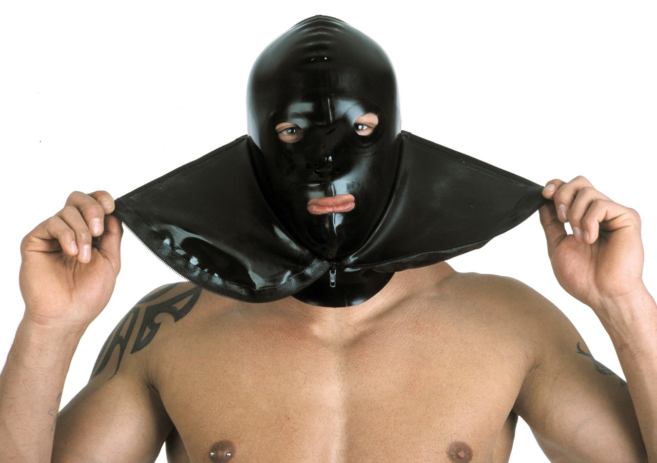 Maske, komplett verschließbar, 0,60 mm Latex