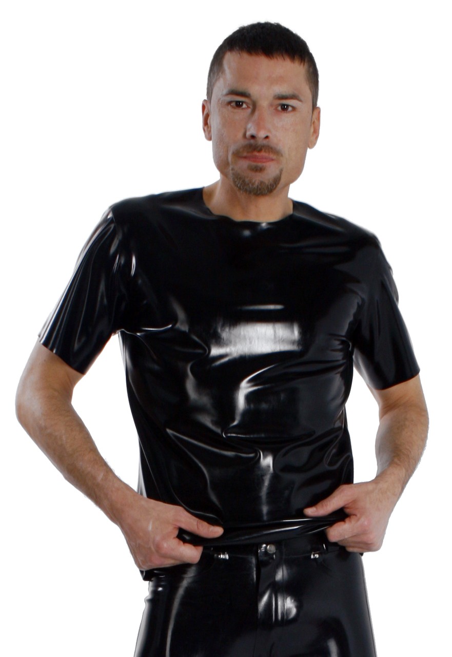 T-Shirt regular fit, kurzer Arm, 0,60mm Latex