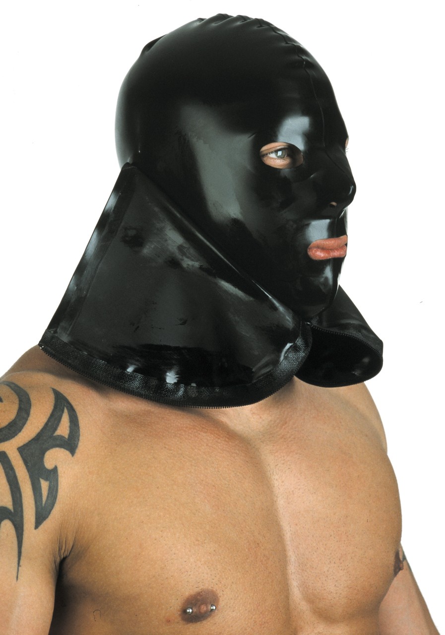 Maske, komplett verschließbar, 0,90 mm Latex