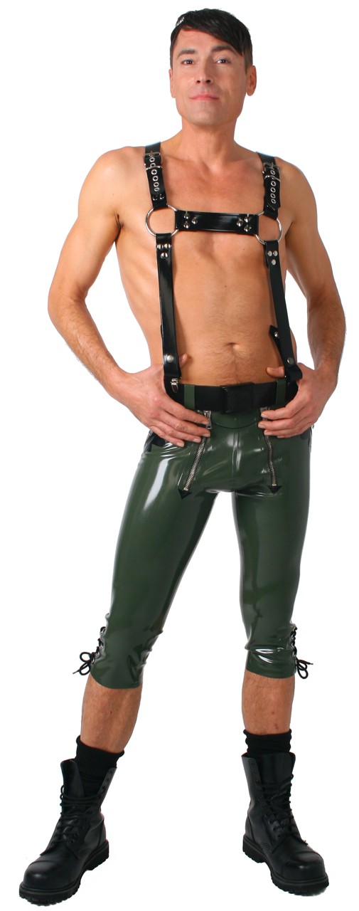 Bullharness-Hosenträger, 0,90 mm Latex