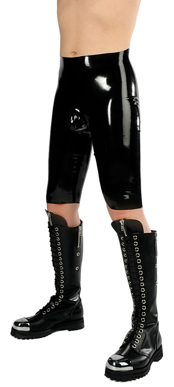 Bermudas mit Ausbuchtung, getauchtes Latex, 0,40 mm