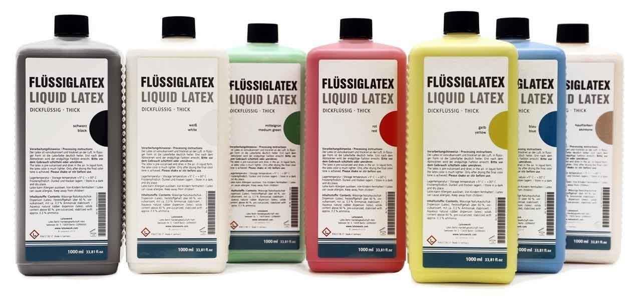Flüssiglatex, dickflüssig, schwarz