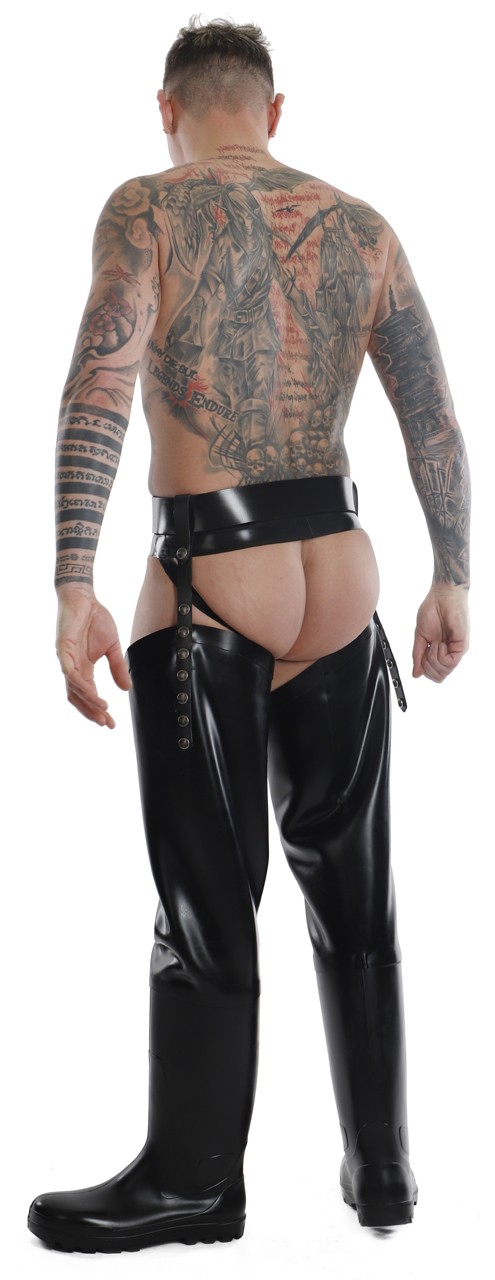 Watstiefel, ungefüttert, 1,50 mm Latex