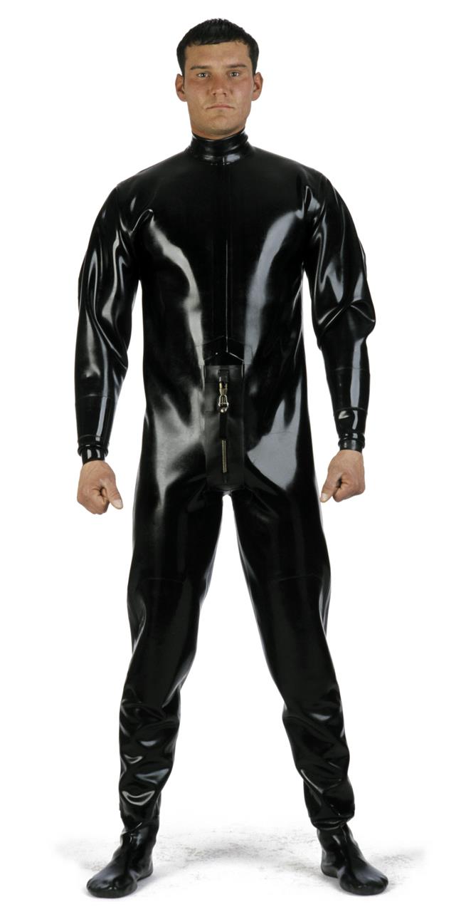 Schwerer Latexanzug, 1,20 mm Latex