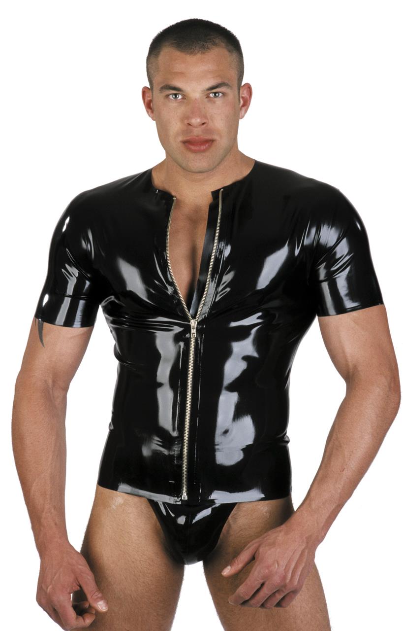 T-Shirt, eng, Metall RV, kurzer Arm, 0,35 mm Latex