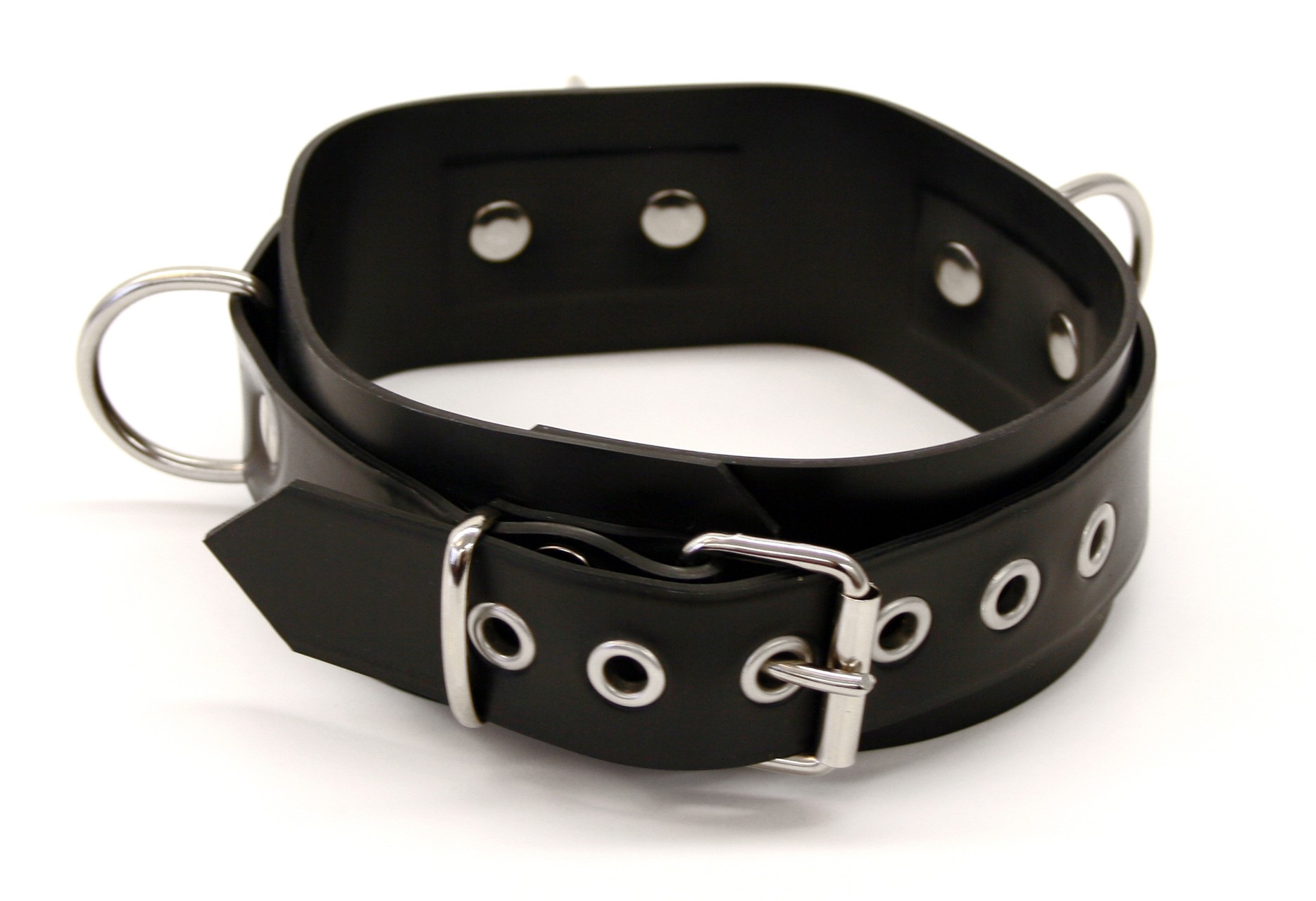 Latex-Halsband, 5 cm breit