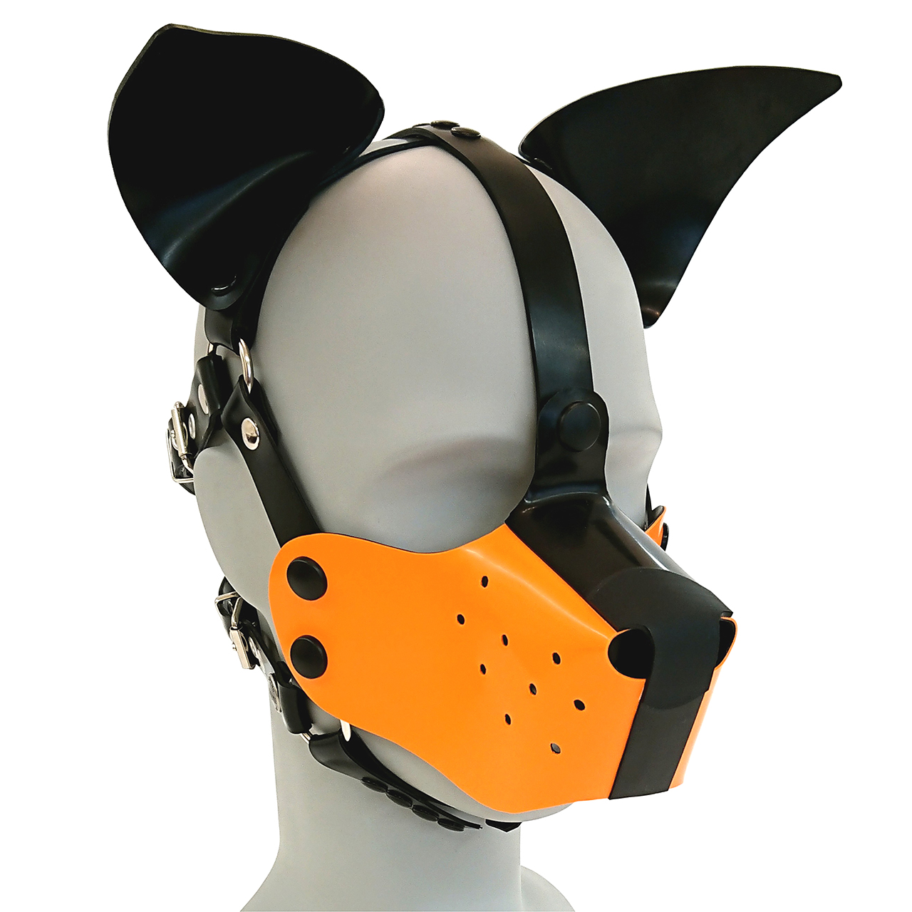 Hundemaskenharness, wackelnde Stehohren