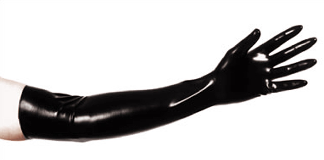 Handschuhe, ellenbogenlang, 0,60 mm Latex