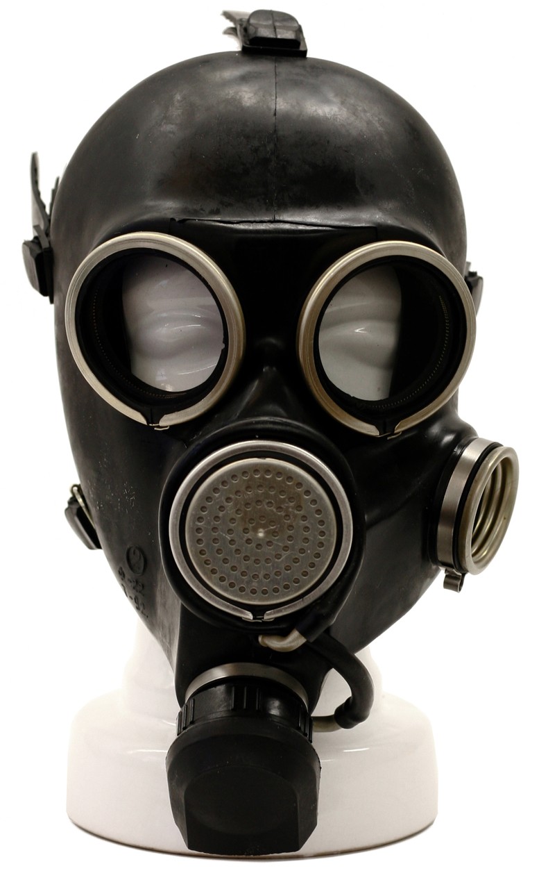 Russische Gasmaske GP7-V - runde Augen