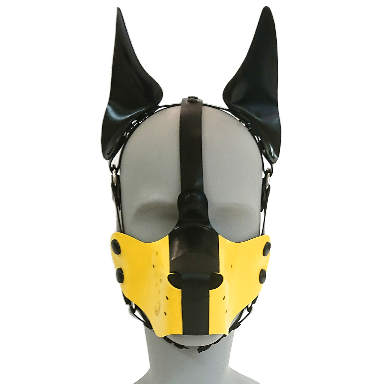 Hundemaskenharness, spitze Stehohren