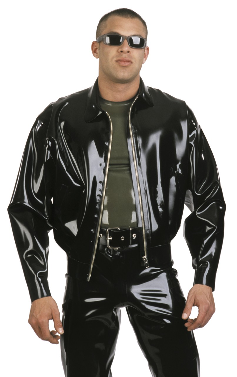 Bomberjacke mit Kragen, 0,90 mm