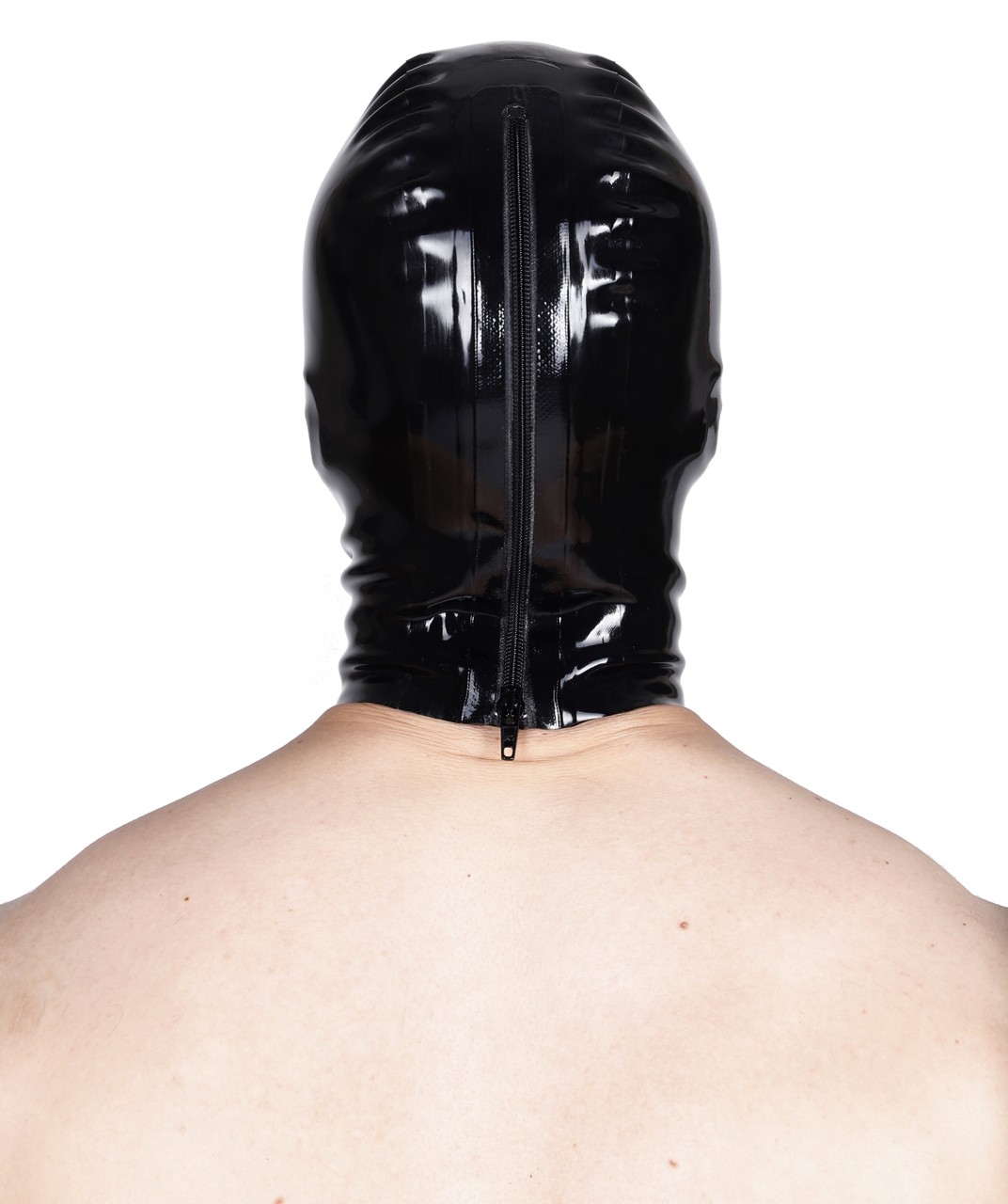 Maske mit großem Mundausschnitt
