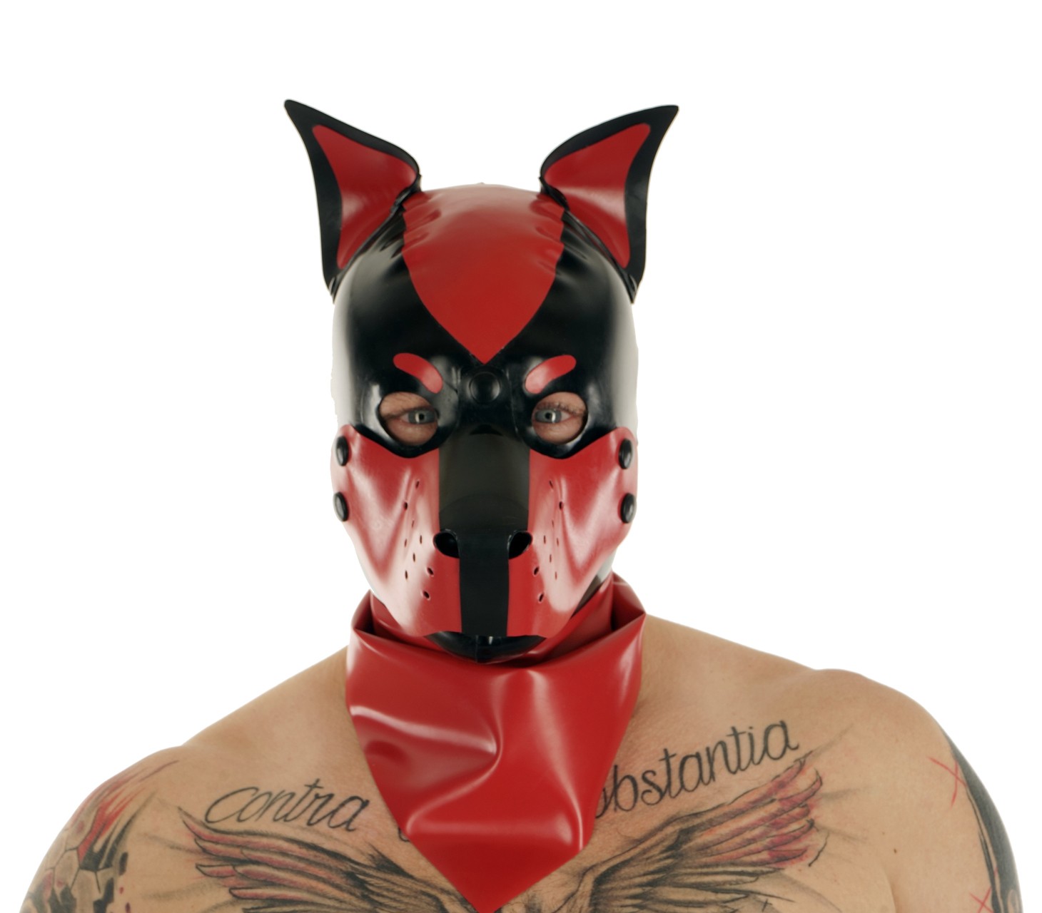 Latex Halstuch, einfarbig, 0,35 mm Latex