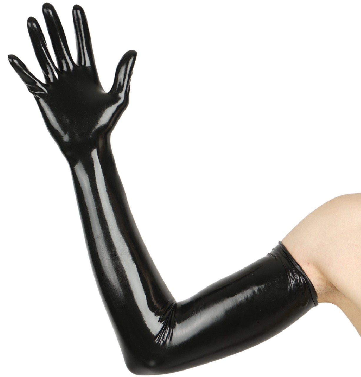 Handschuhe, schulterlang, chloriert, 0,40 mm Latex