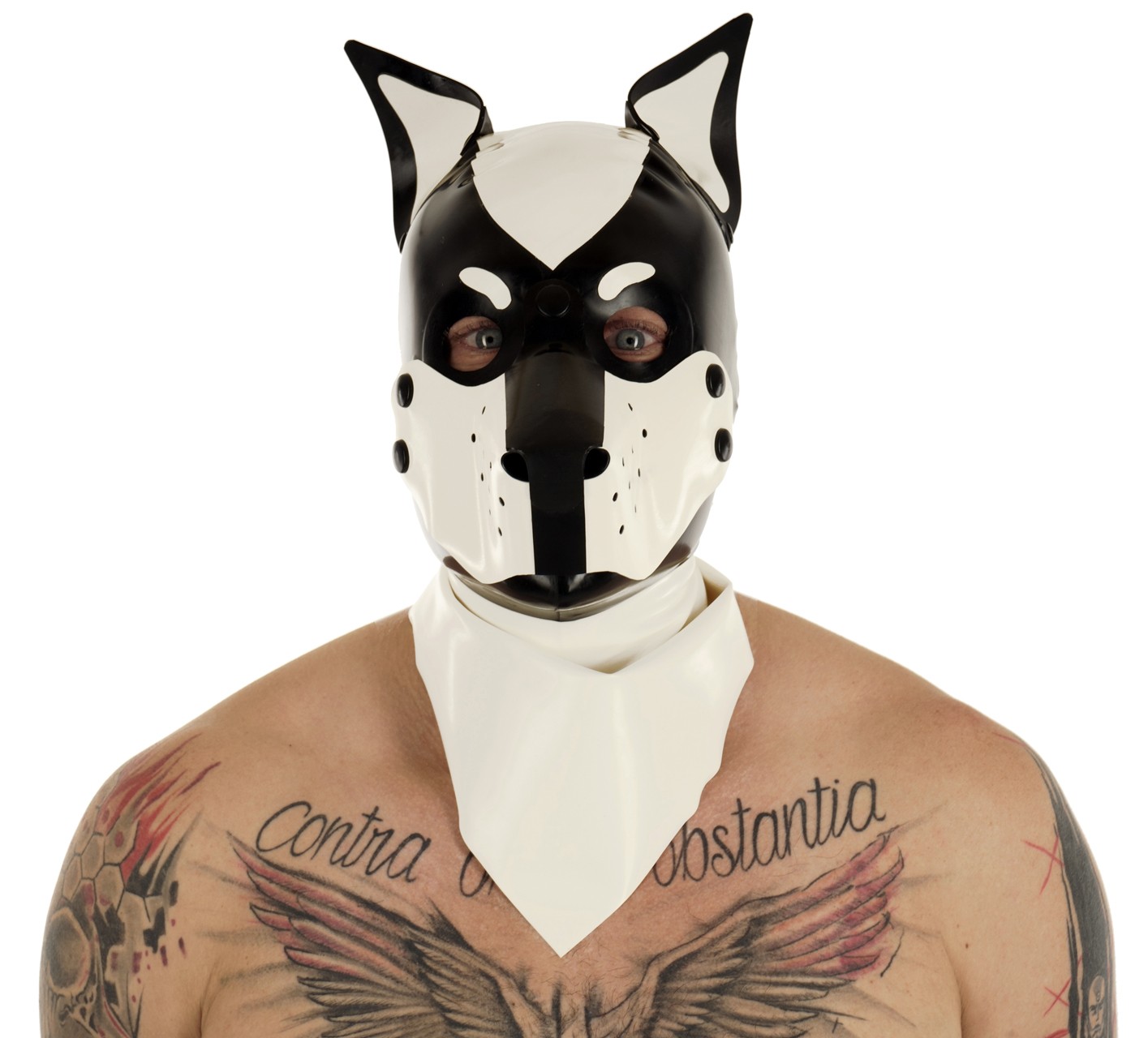 Latex Halstuch, einfarbig, 0,35 mm Latex