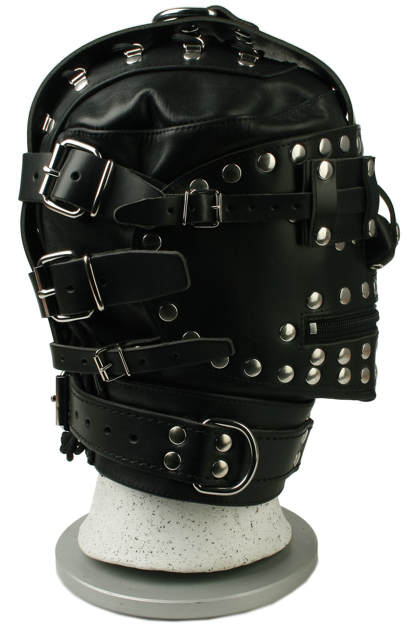 Leder Disziplinmaske