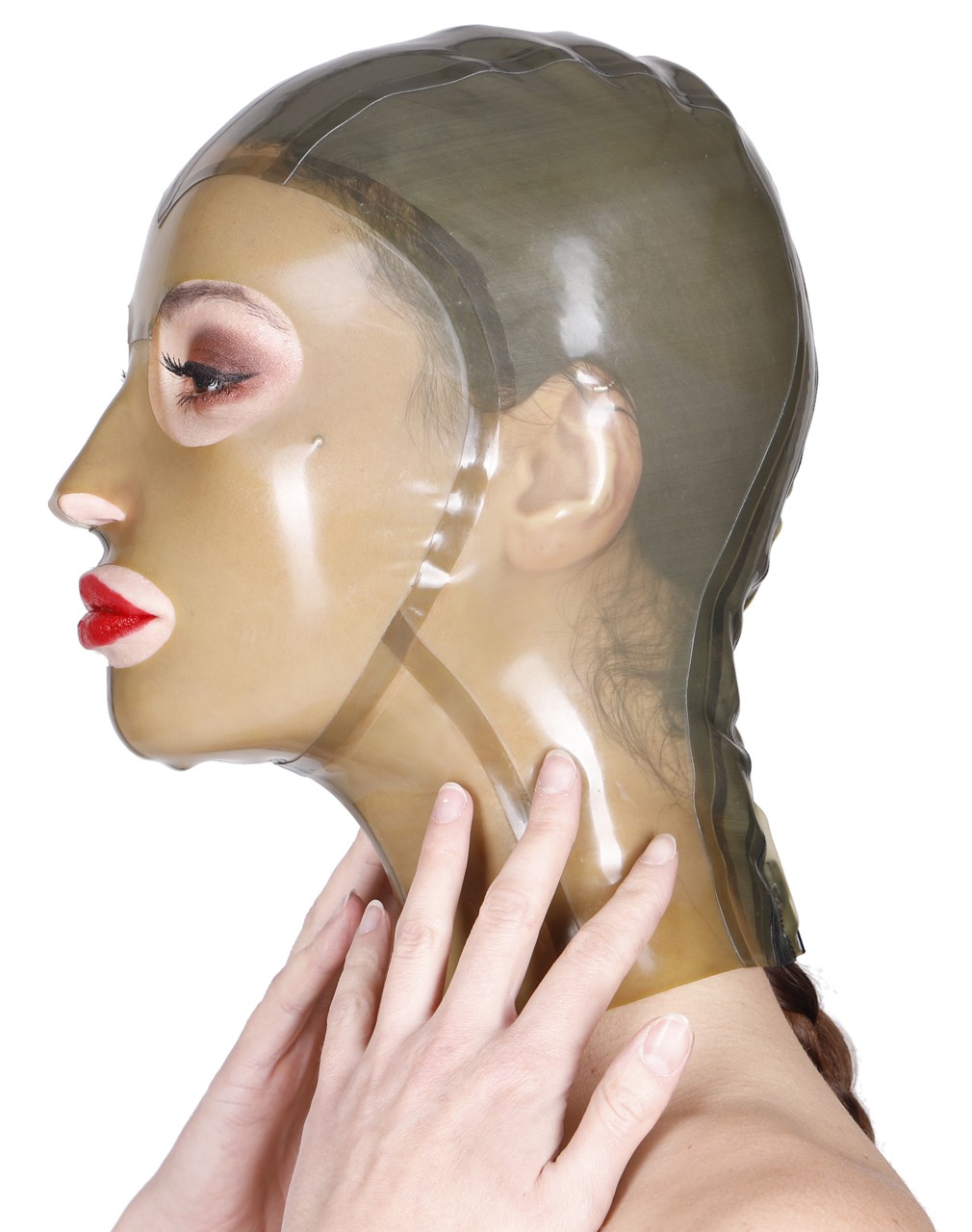 Leichte Maske, einfarbig