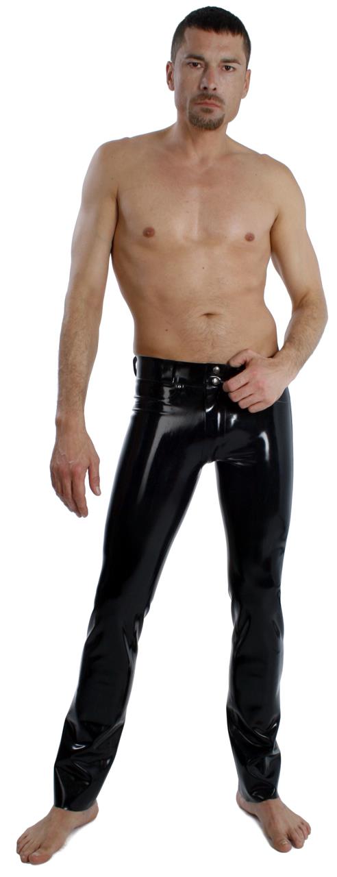 Jeans, slimfit, 0,60 mm Latex