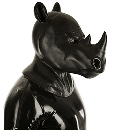 Maske Rhinozeros
