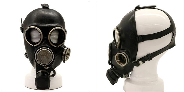 Russische Gasmaske GP7-V - runde Augen
