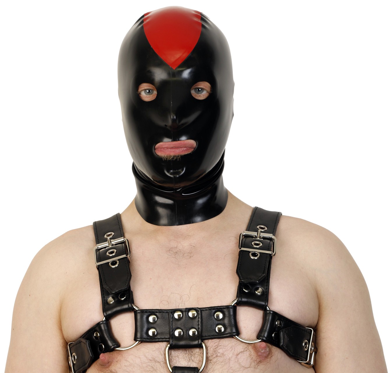 Maske, standard, RV hinten, zweifarbig