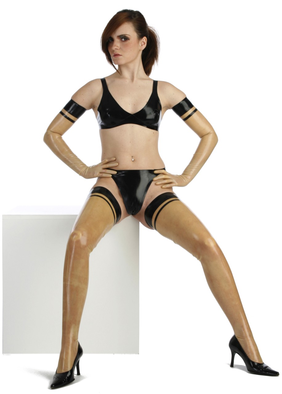 Leichter String-Tanga, 0,35 mm Latex