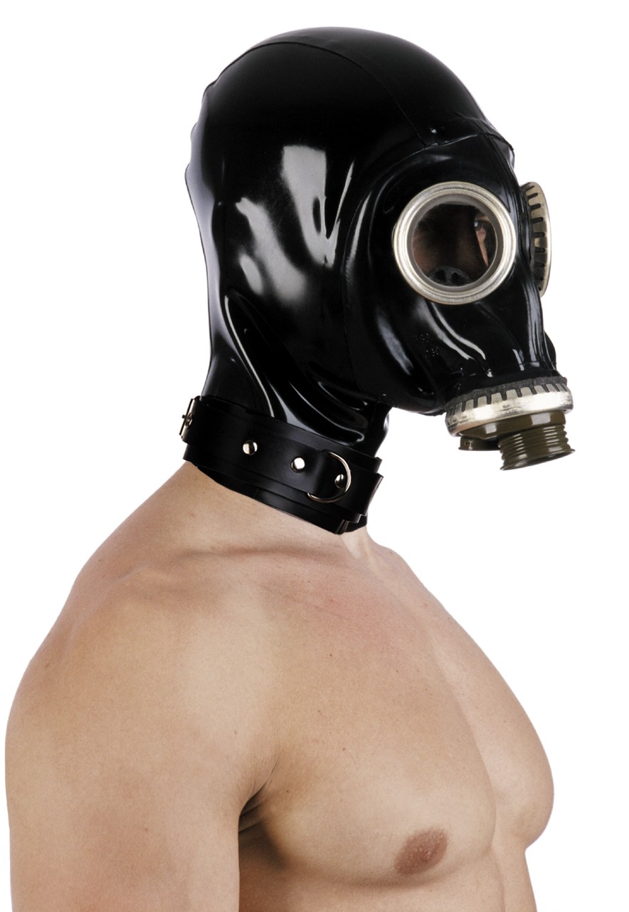 Russische Gasmaske GPA mit Haube und Halsband, 0,90 mm