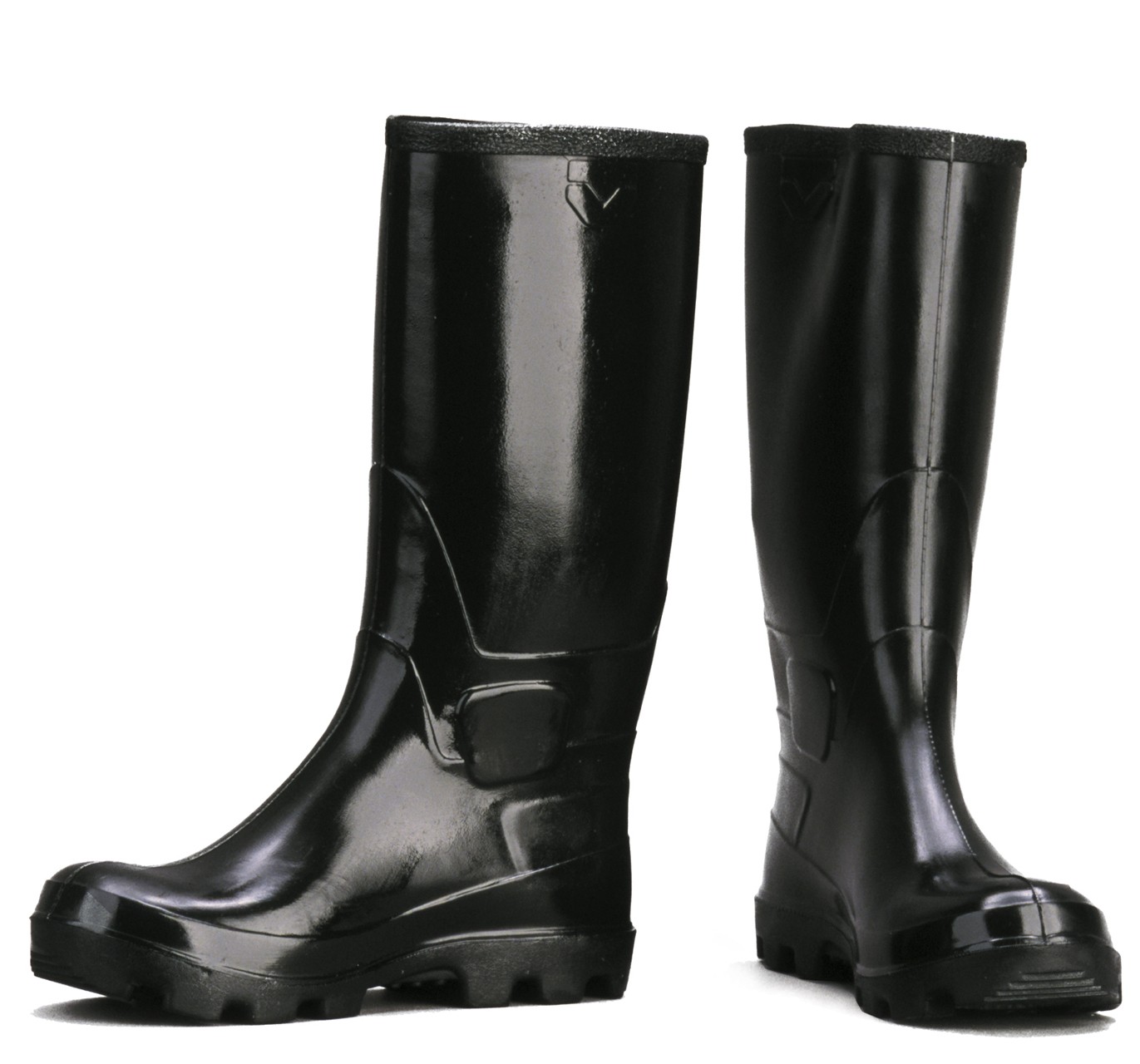 Gummistiefel, kniehoch, ungefüttert
