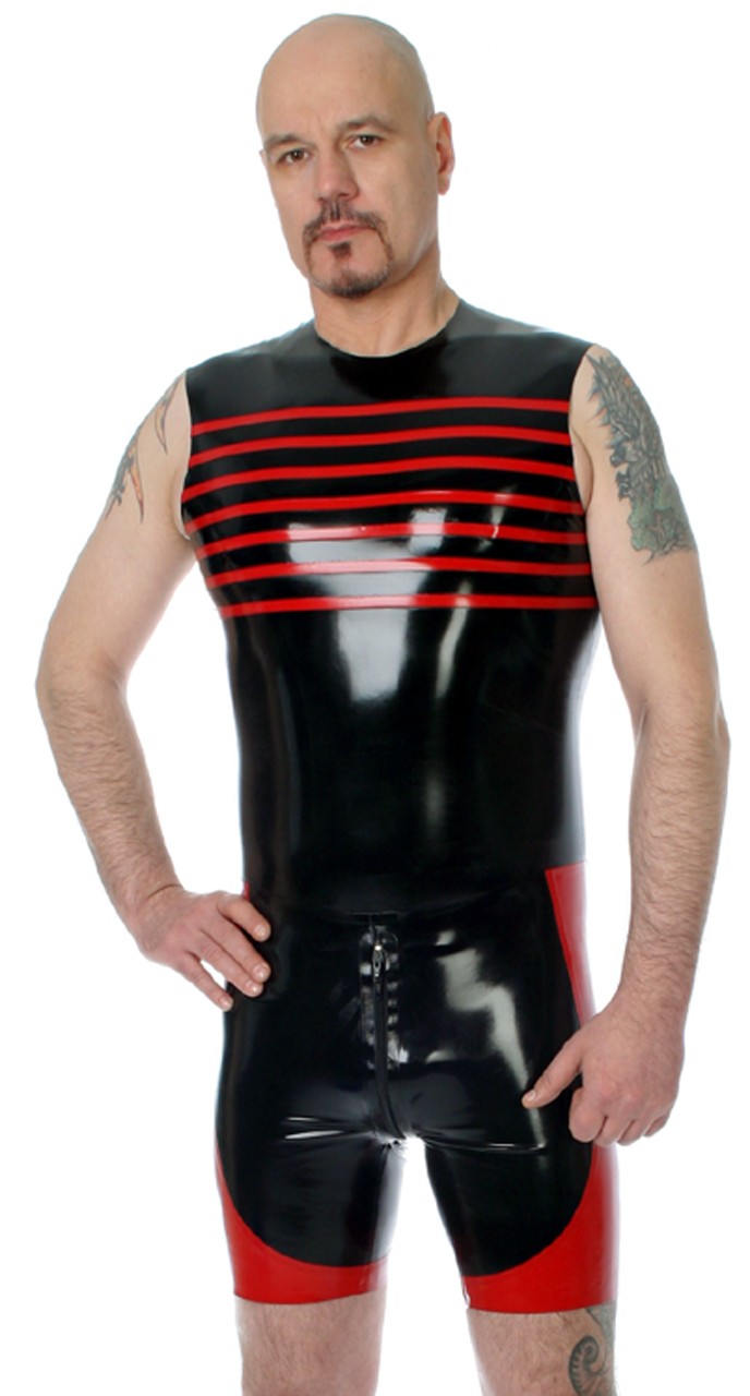 T-Shirt, ärmellos, 0,60 mm Latex