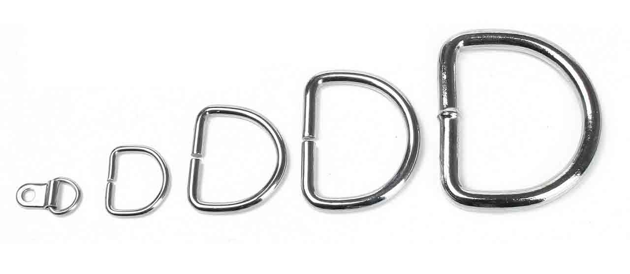 D-Ring 20 x 15 x 3 mm