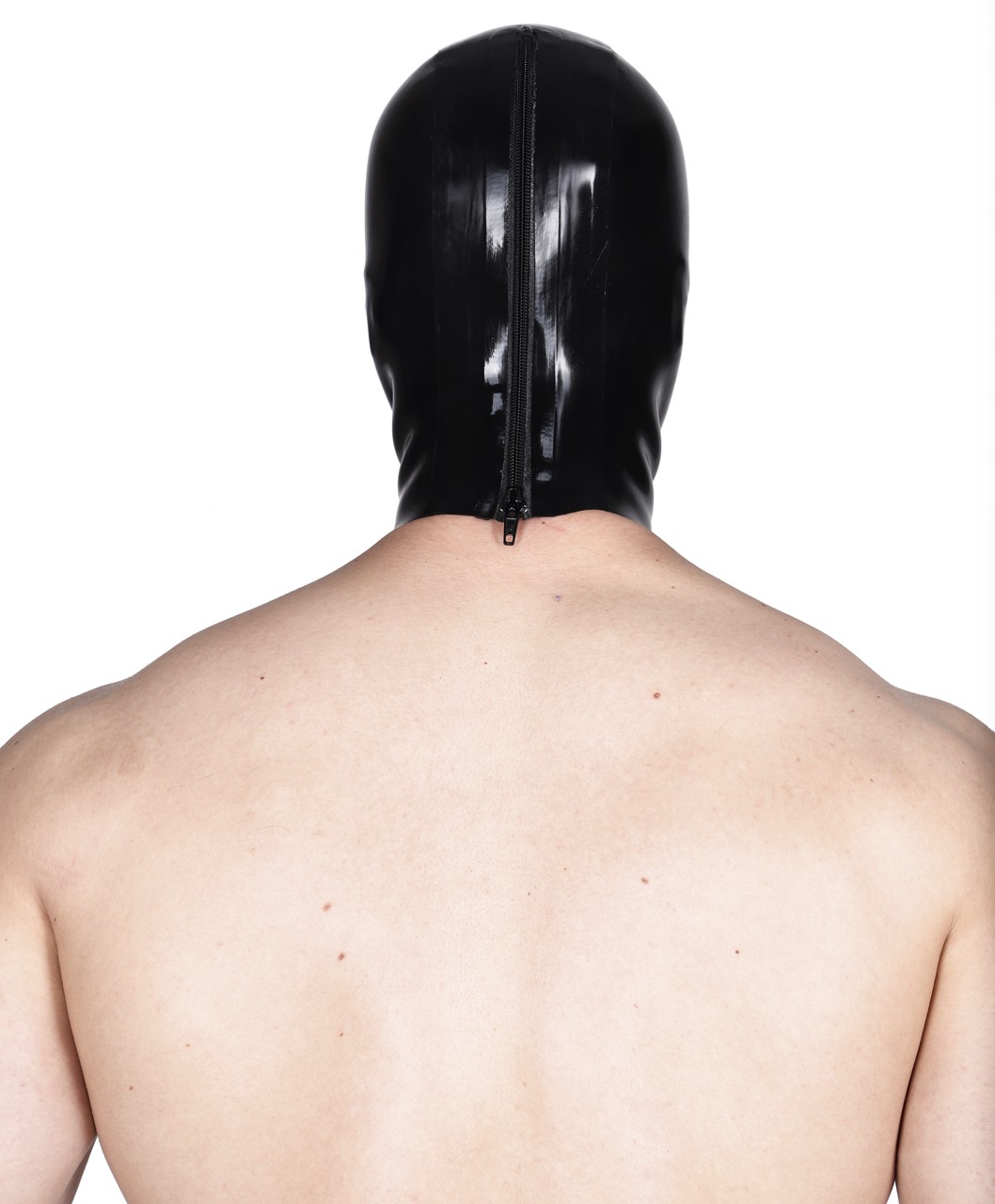 SMS Gasmaske mit Haube, 0,90 mm Latex
