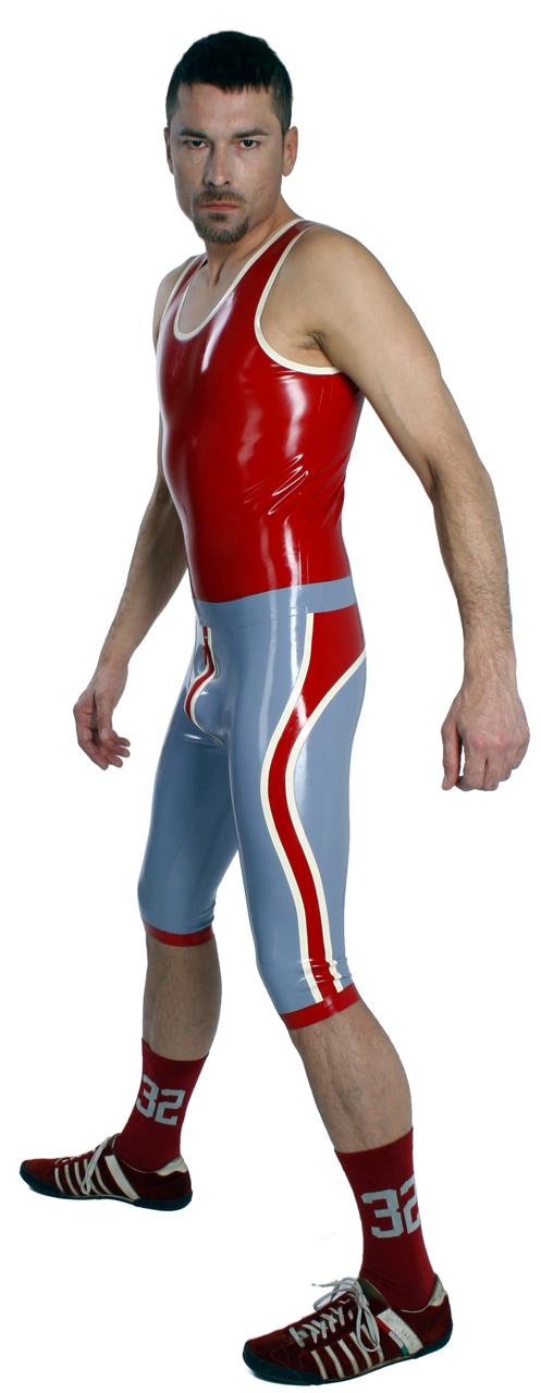 American Footballhose, dreifarbig