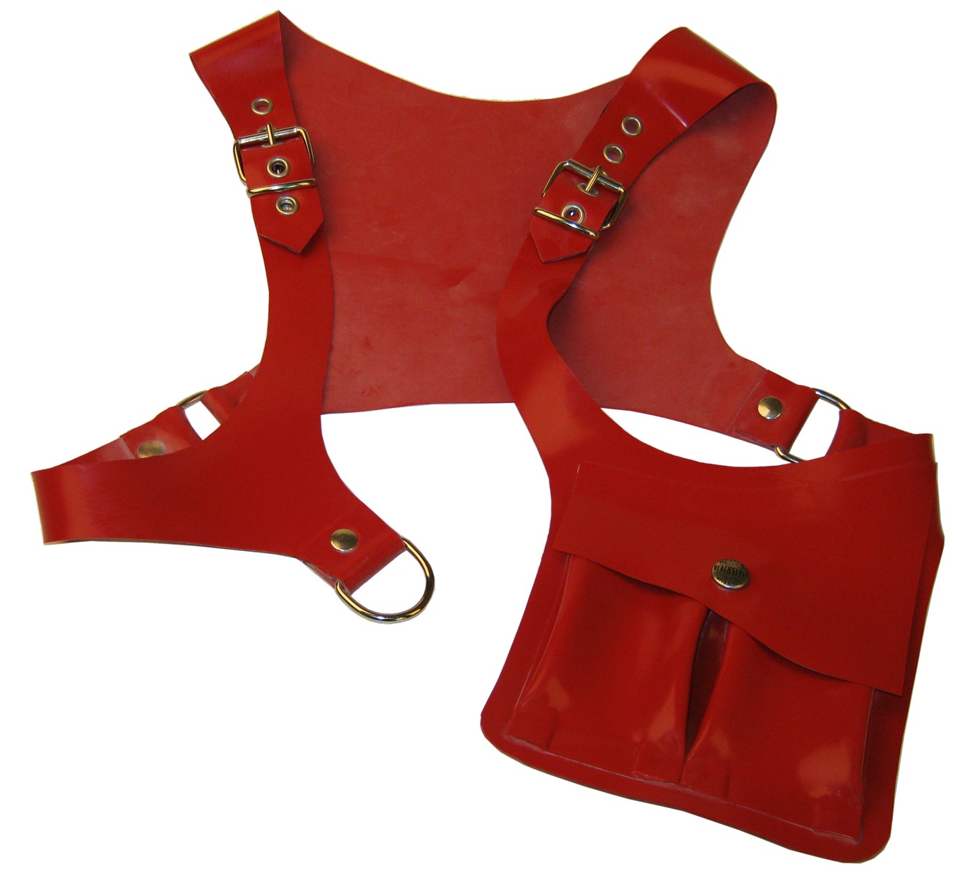 Schulterholster - Tasche links, 0,90 mm Latex