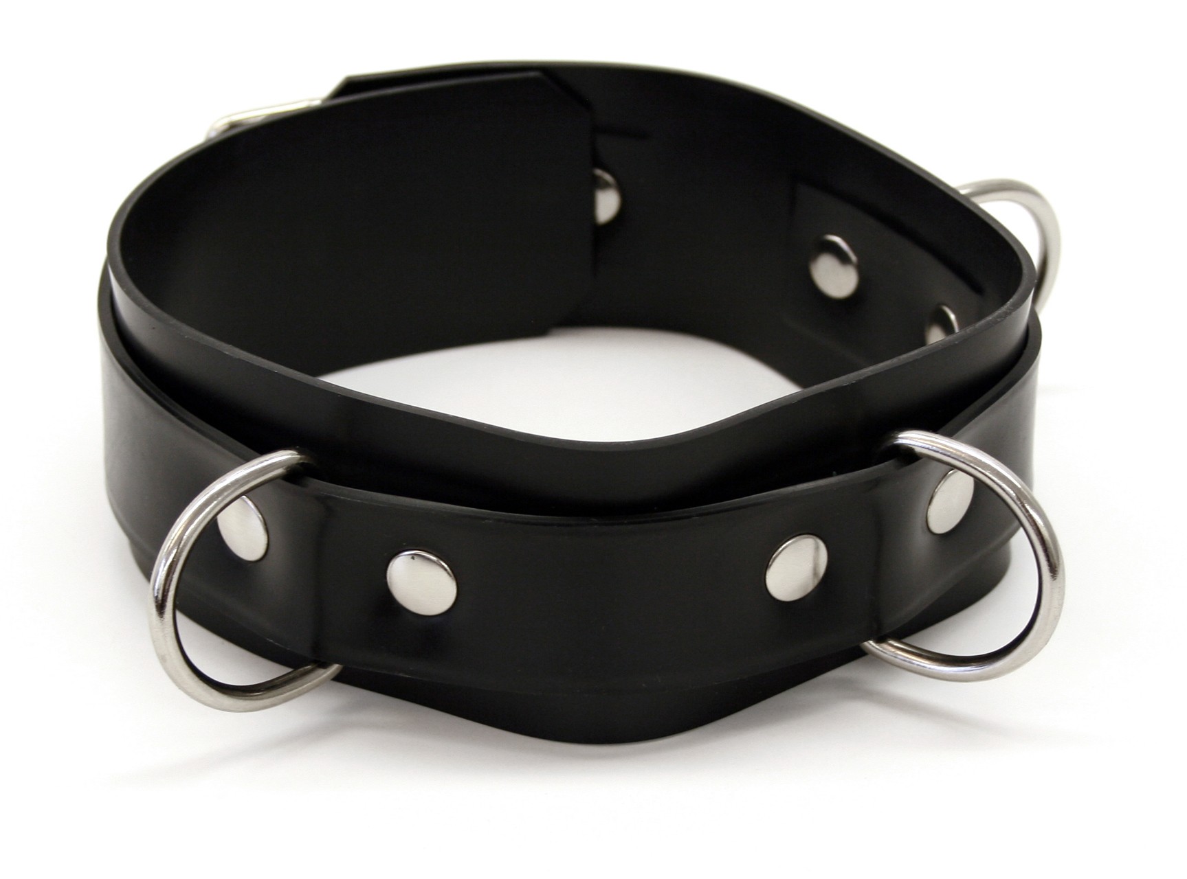 Latex-Halsband, 5 cm breit