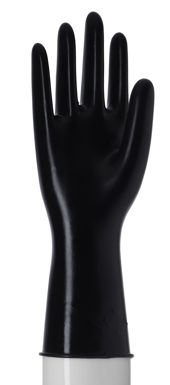 Handschuhe, kurz, chloriert, 0,40 mm Latex