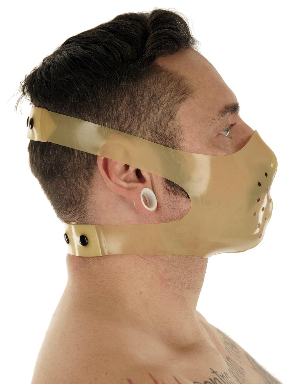 Mundschutz, transparent