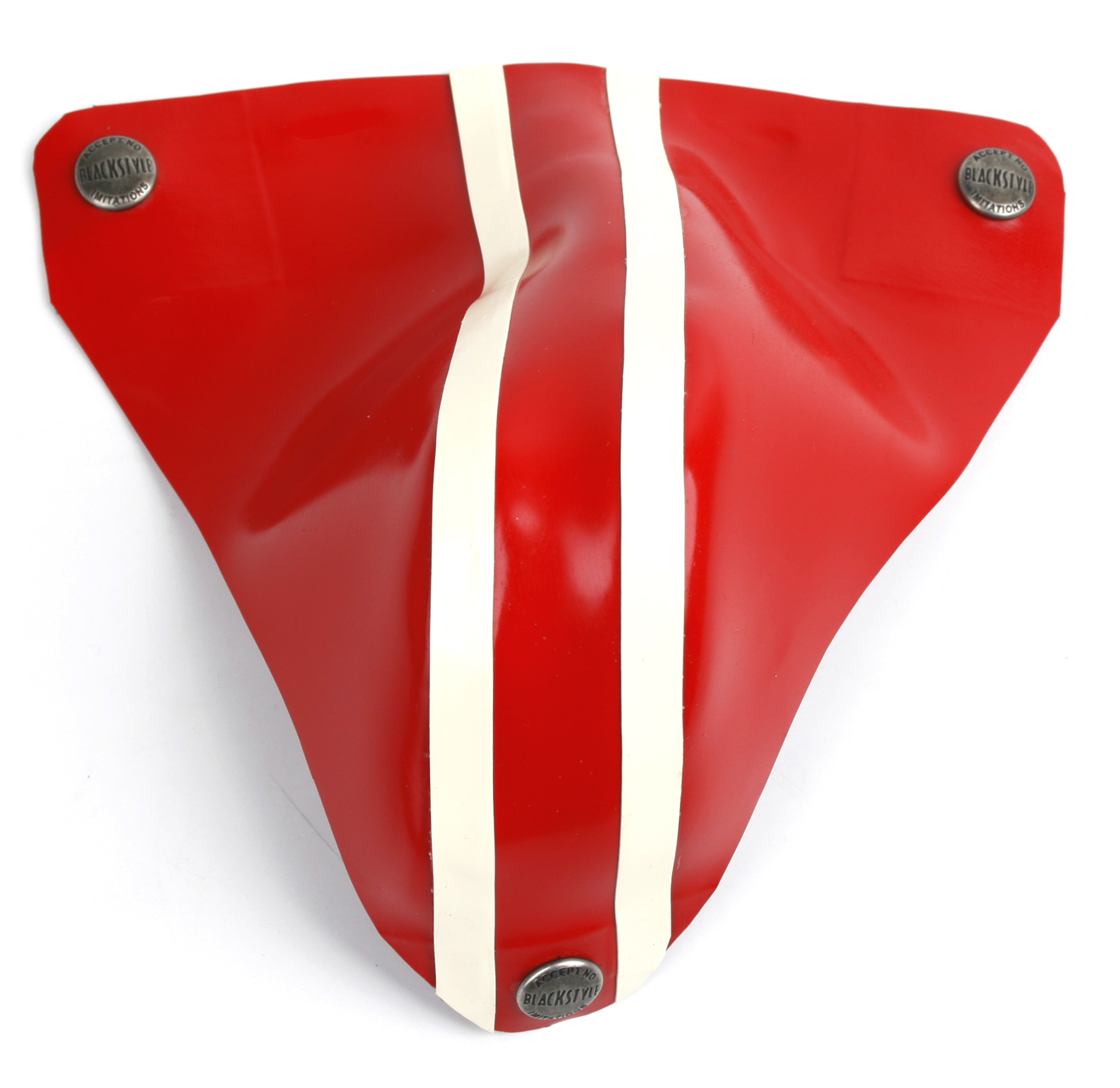 Codpiece Klappe mit zwei Streifen, 0,90 mm Latex