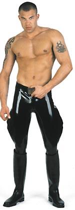 Breeches mit Bein-RV und Sattel
