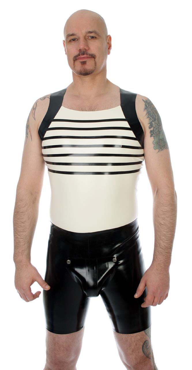 Trägershirt mit Formsäumen, 0,35 mm Latex