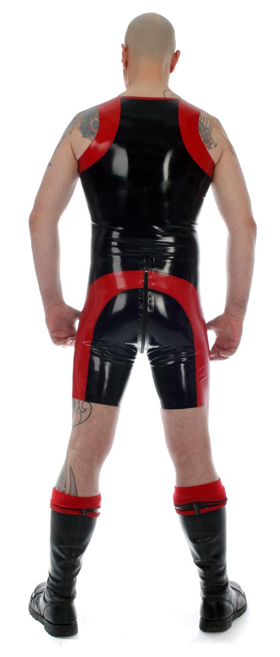 Trägershirt mit Formsäumen, 0,35 mm Latex