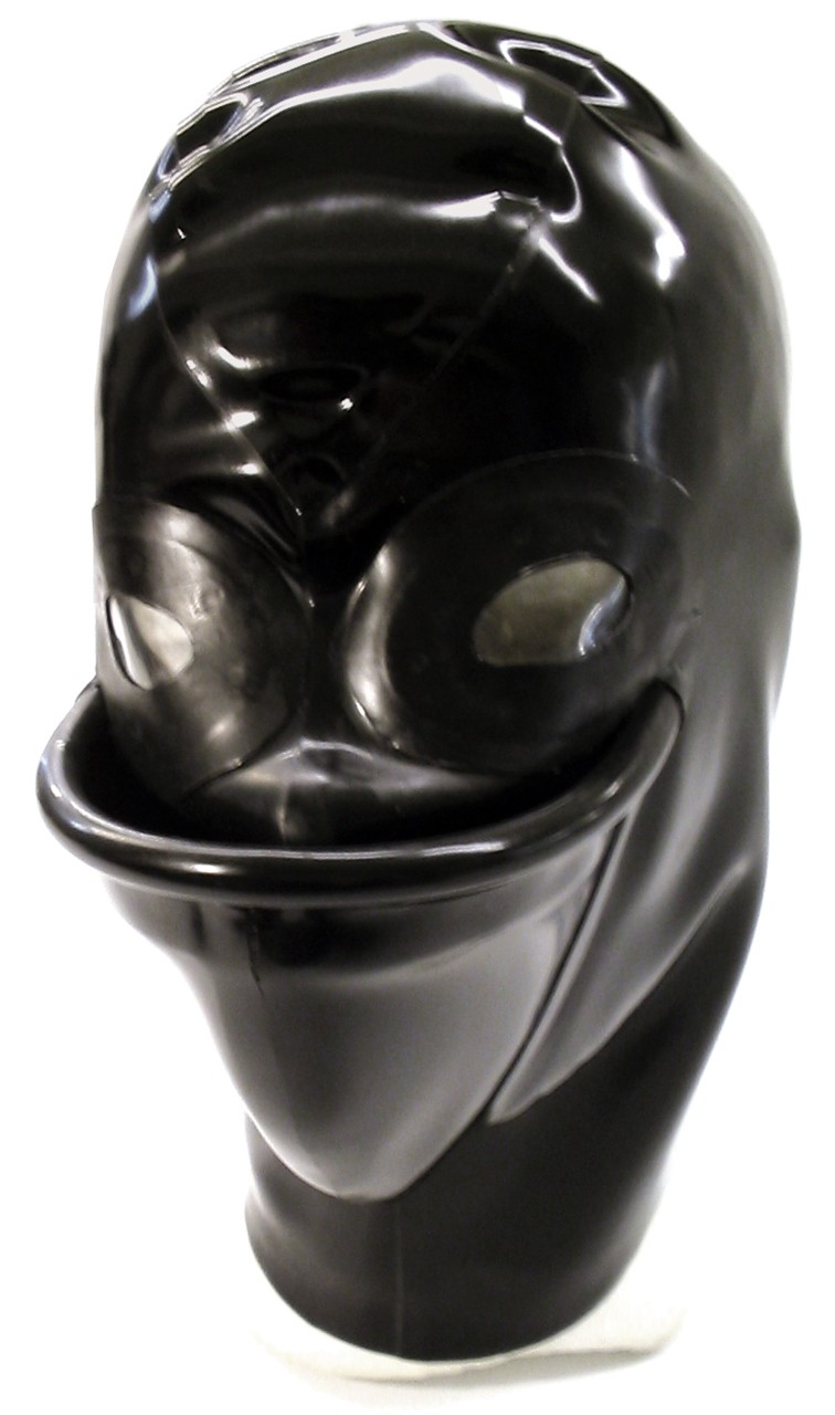 GS-Maske m. transparenten Augen