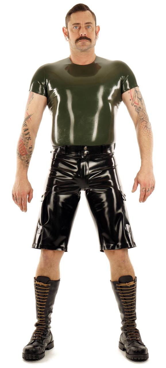 T-Shirt, eng, kurzer Arm, 0,35 mm Latex