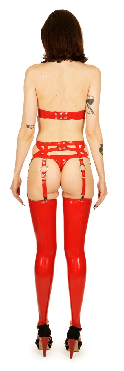 RESTRICTED Diamond Suspender Belt