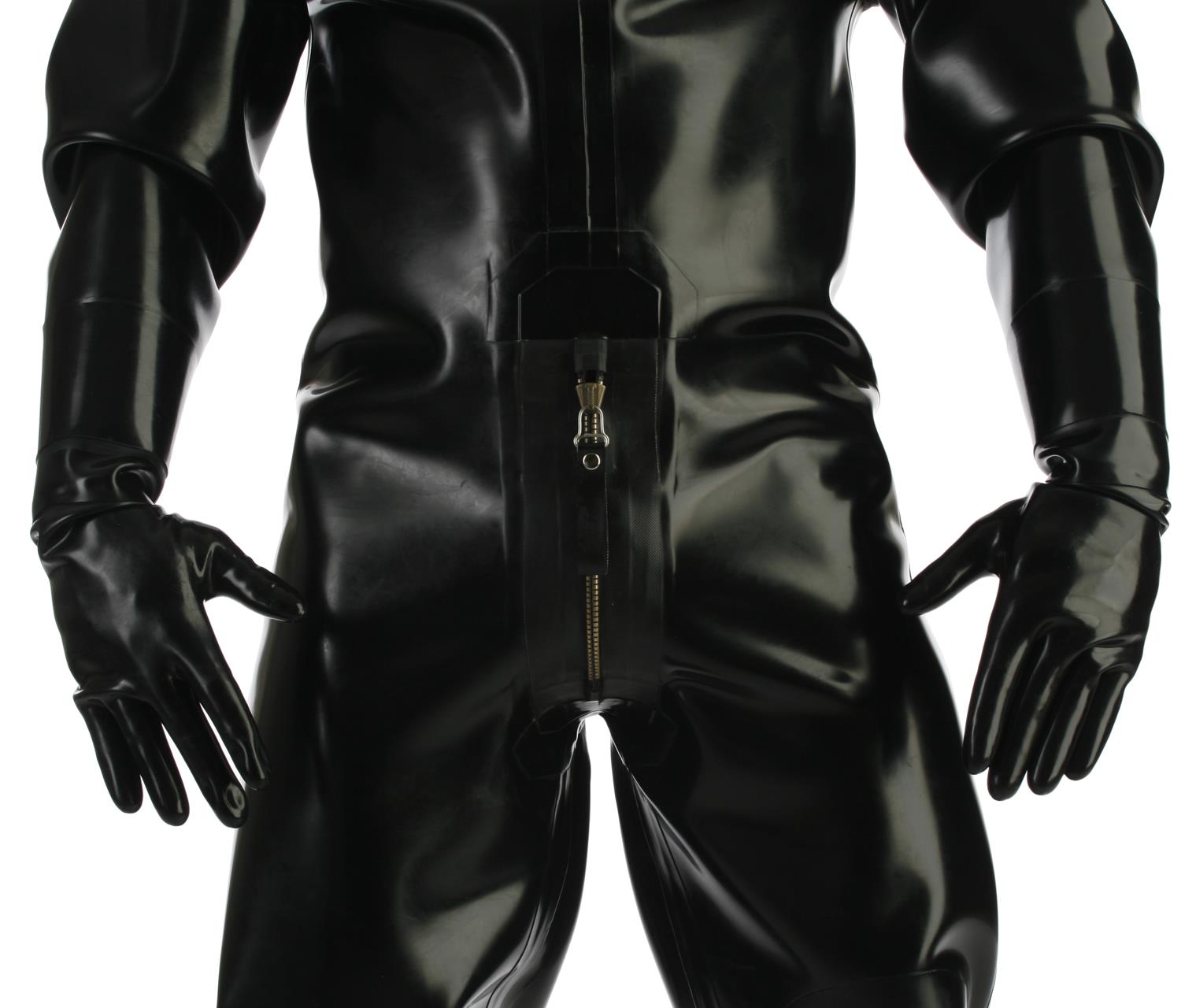 Schwerer Latexanzug, 1,20 mm Latex