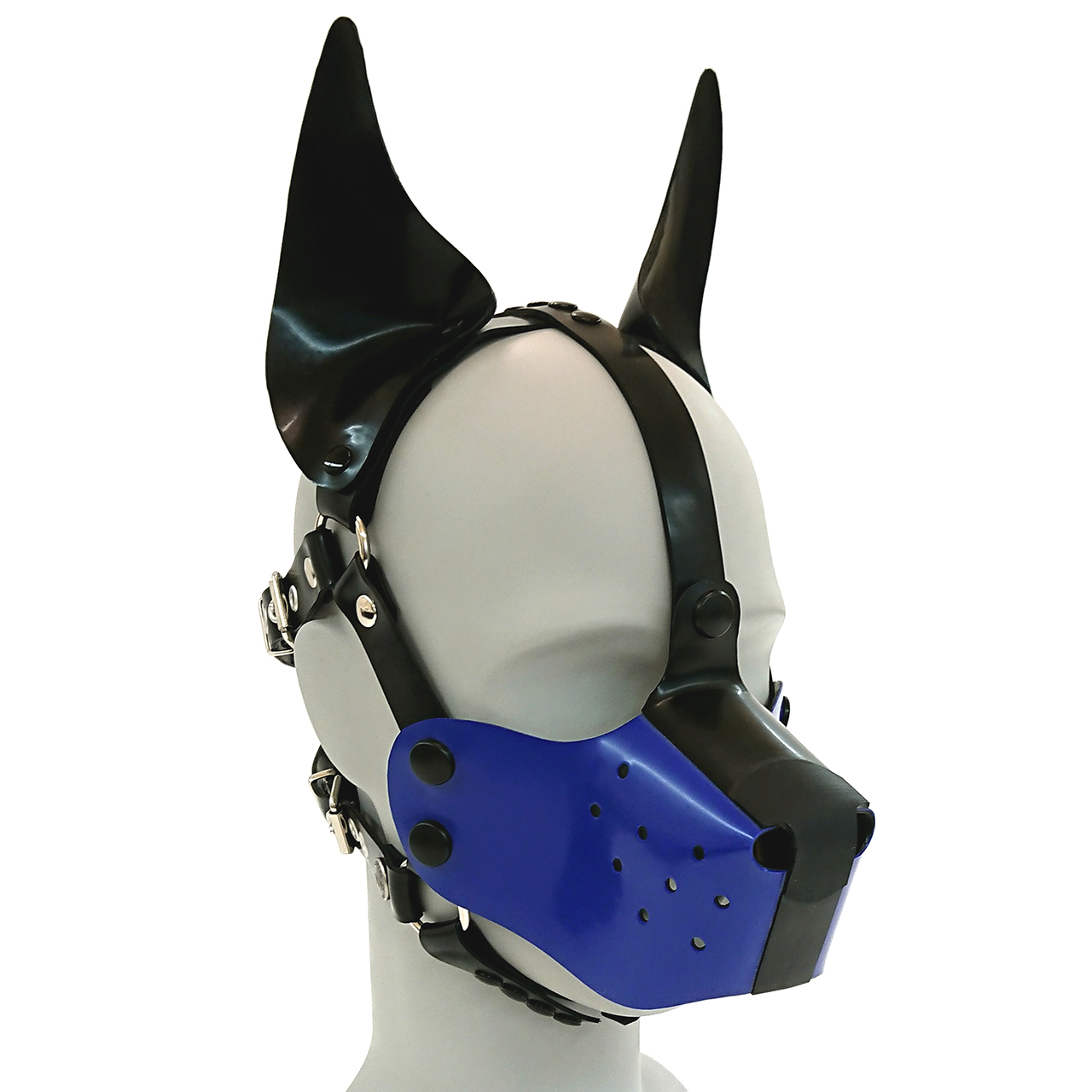 Hundemaskenharness, spitze Stehohren