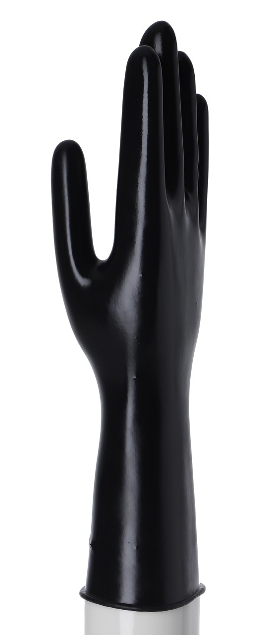 Handschuhe, kurz, chloriert, 0,40 mm Latex