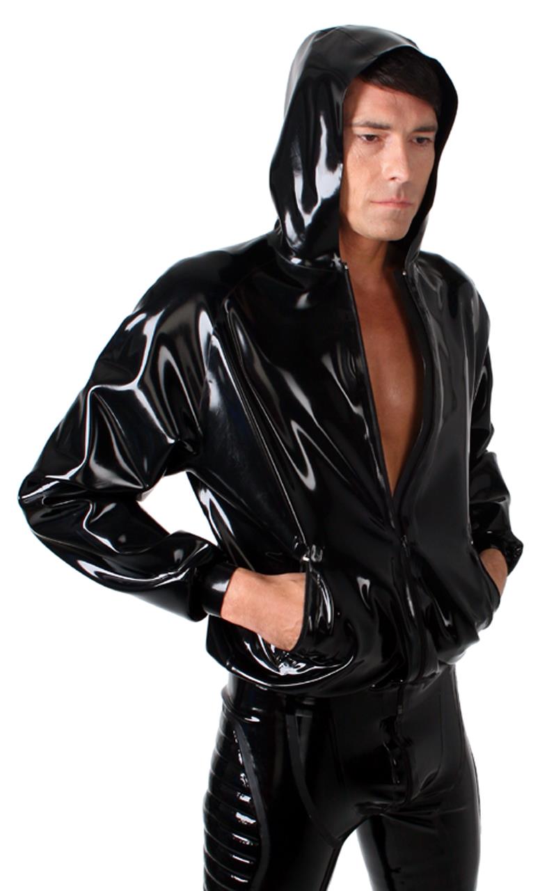 Trainingsjacke mit Kapuze
