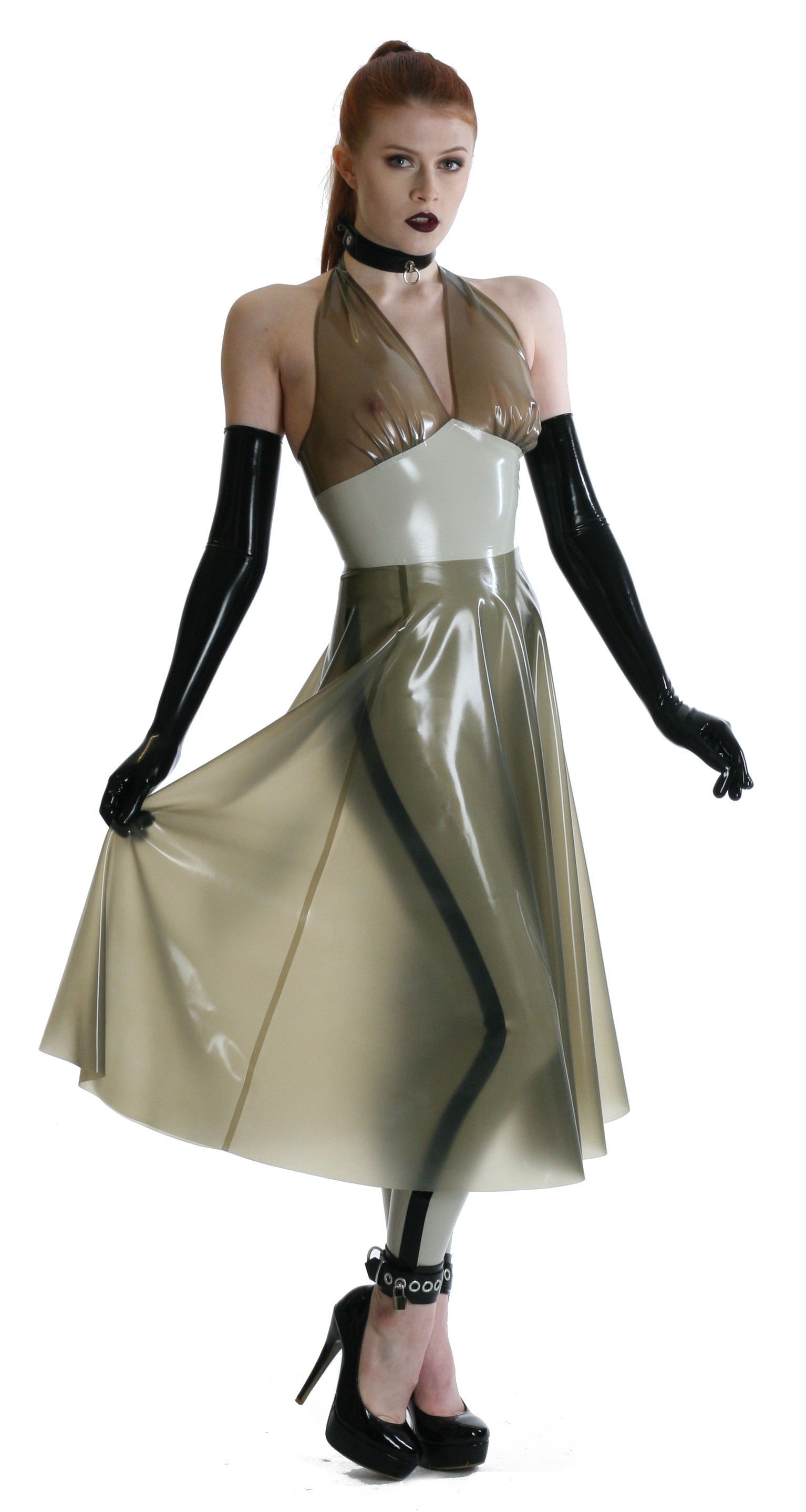 Marilynkleid, 0,35 mm Latex