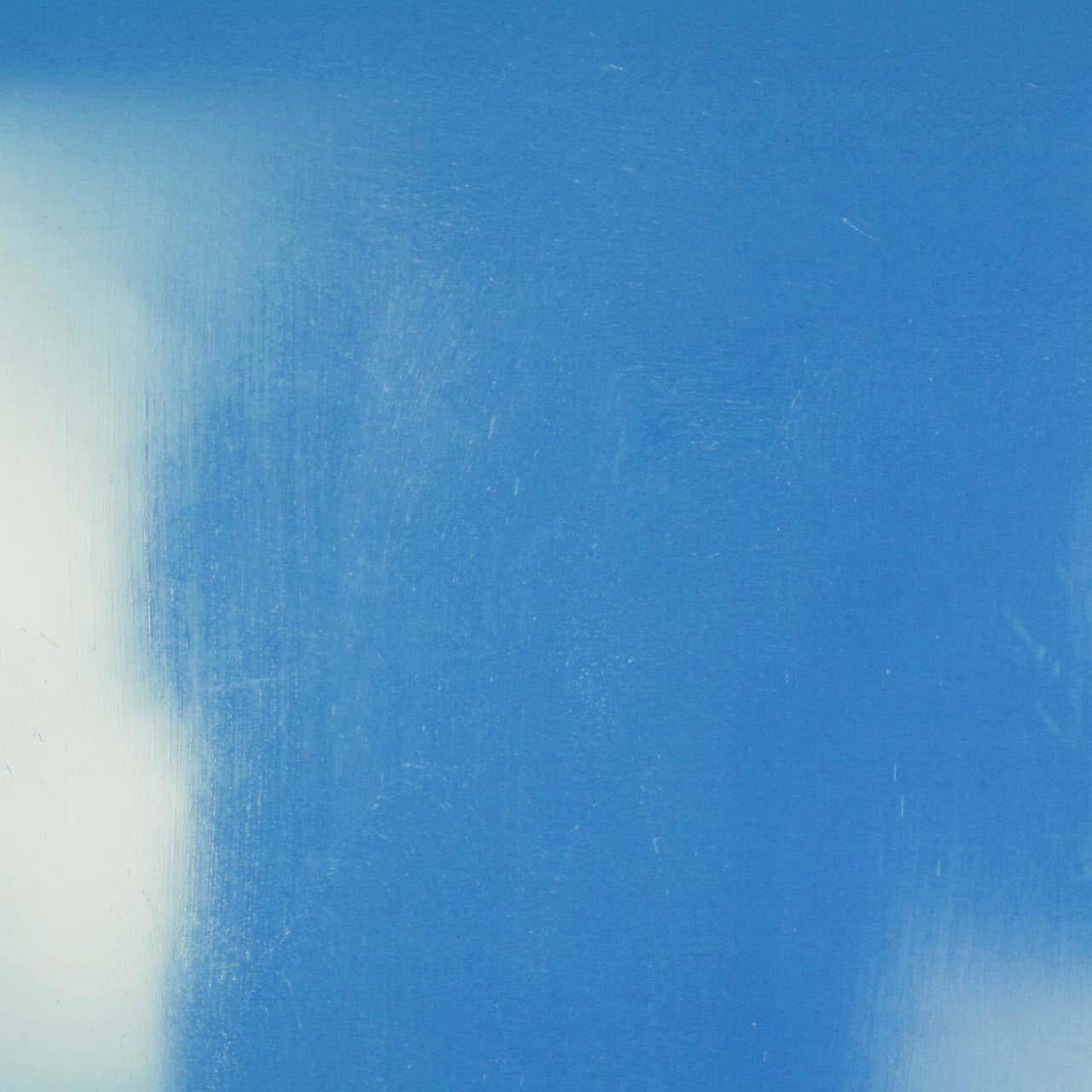 Meterware: Metallic Blau, 0,50 mm stark, 92 cm breit