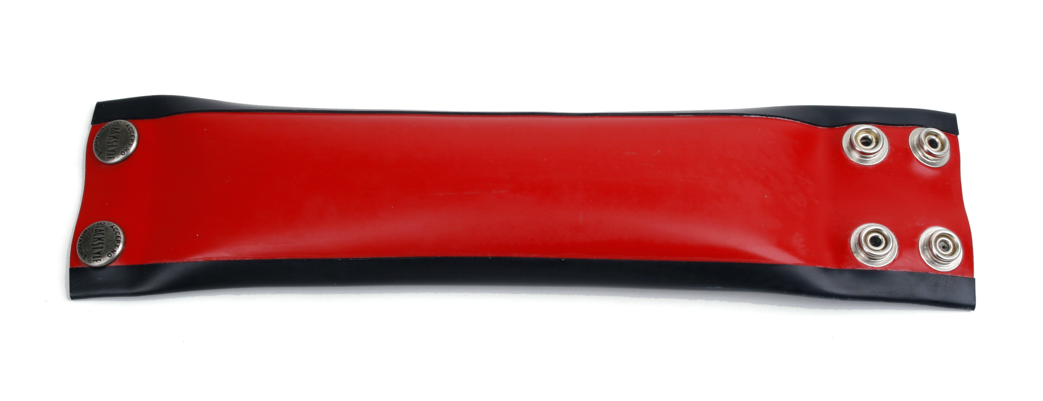 Latex Handgelenkbörse mit 2 Streifen
